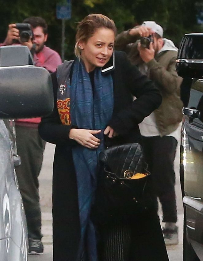 Nicole Richie out in Studio City
