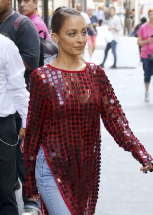 Nicole Richie - Seen at Today TV Show in New York