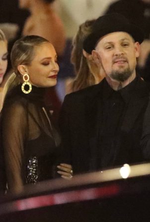Nicole Richie - With Joel Madden seen at 2024 Vanity Fair Oscar Party in Beverly Hills