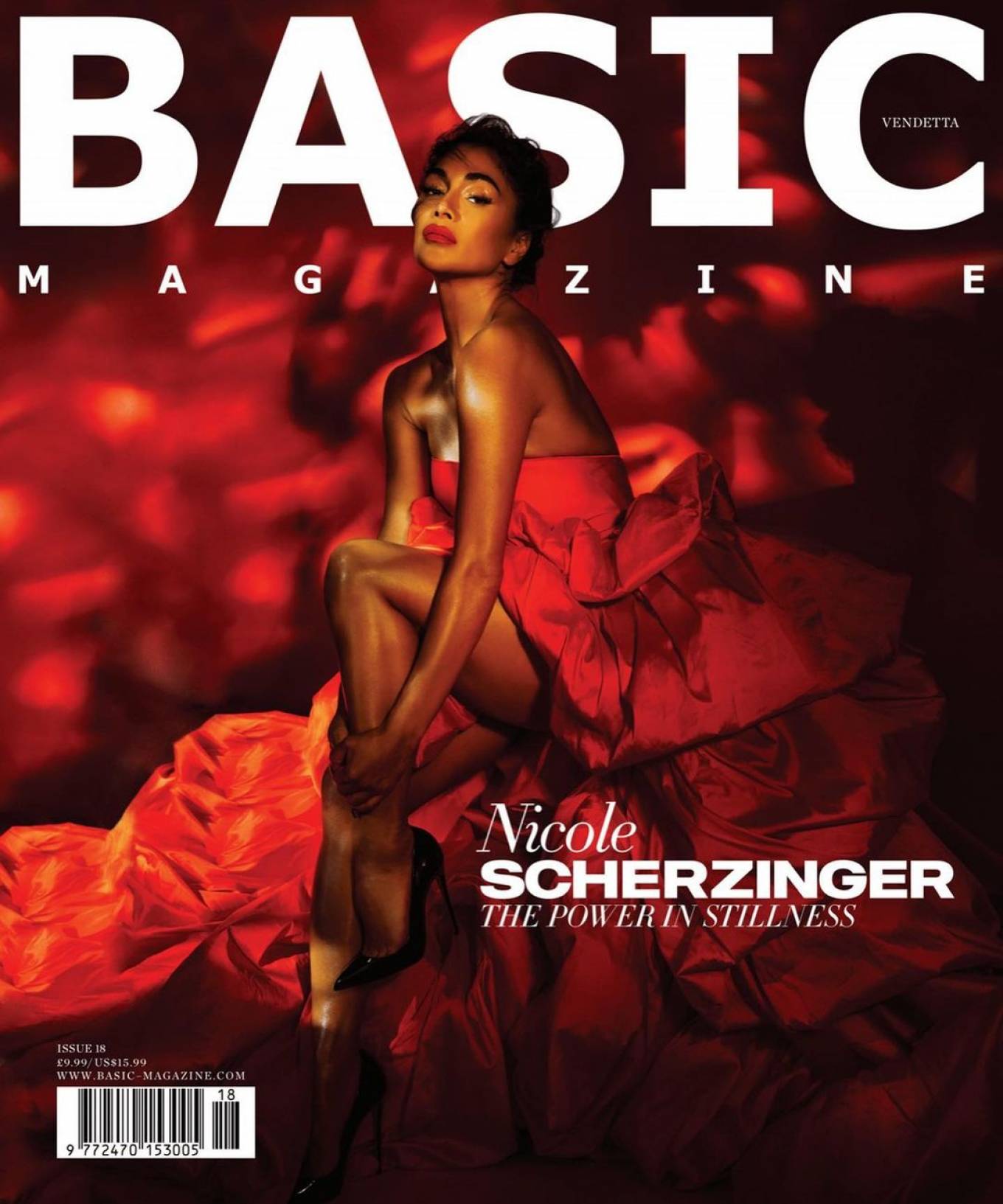 Nicole Scherzinger - PVC Outfit Photoshoot for Basic Magazine by Steven Gomillion (January 2022)