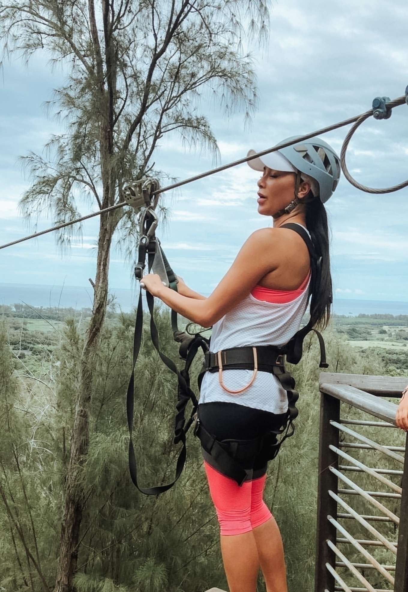 Nicole Scherzinger â€“ Visited Climb Works Keana Farms in Hawaii