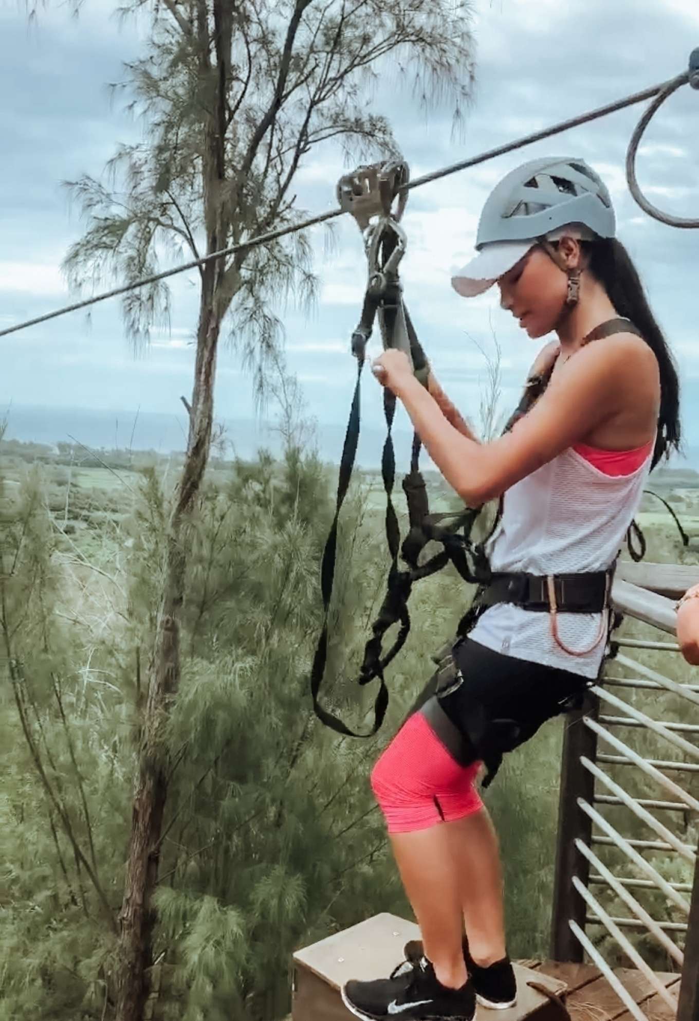 Nicole Scherzinger â€“ Visited Climb Works Keana Farms in Hawaii