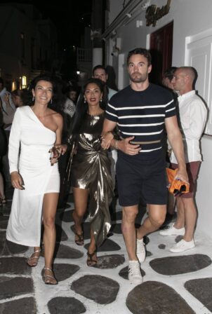 Nicole Scherzinger - With boyfriend Thom Evans celebrating Nicole's 44th birthday in Greece