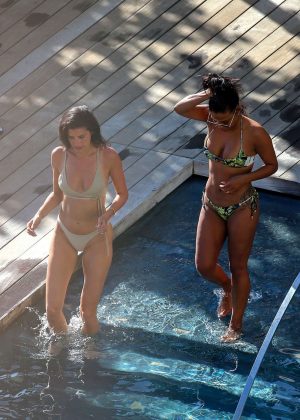 Nicole Williams and Christina Milian in Bikini in Hawaii