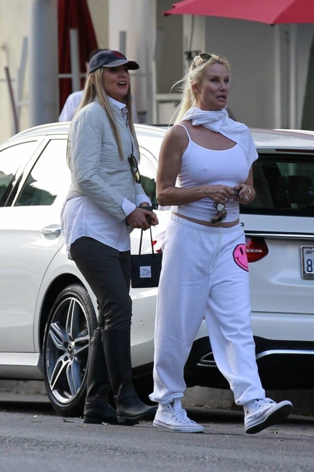 Nicollette Sheridan - Out for a for lunch in Beverly Hills
