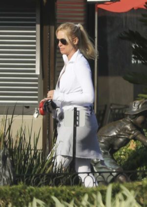 Nicollette Sheridan out in Calabasas