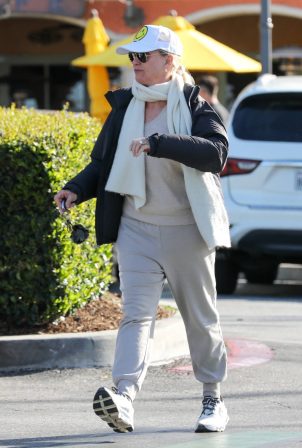 Nicollette Sheridan - Seen while out on Easter Sunday in Los Angeles