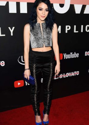 Niki Demartino - 'Demi Lovato: Simply Complicated' Youtube Premiere in LA