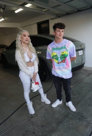 Nikita Dragun and Tony Lopez - Out in Los Angeles