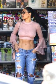 Nikki Bella in Jeans and Top - Out in Los Angeles