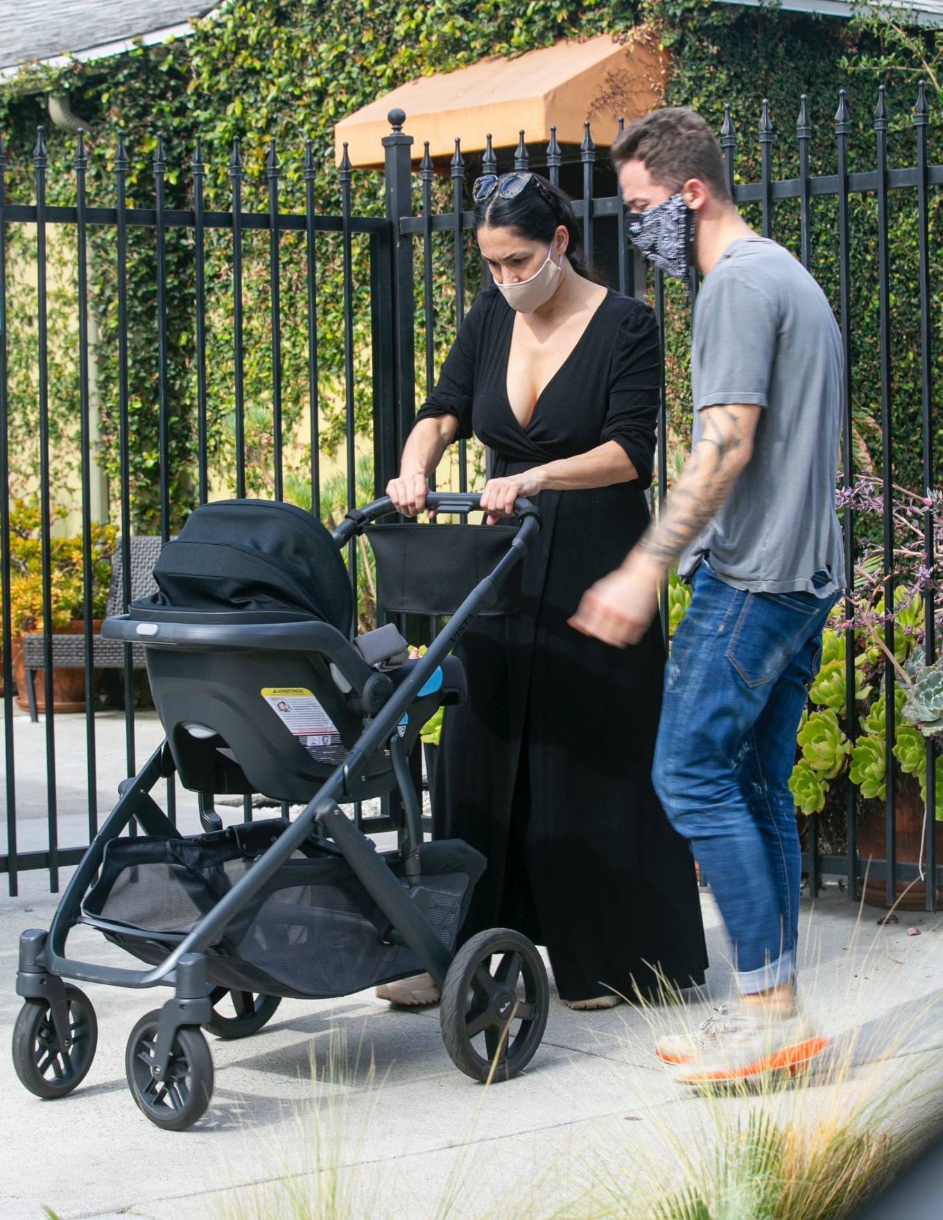 Nikki Bella – Takes son Matteo out in Studio City
