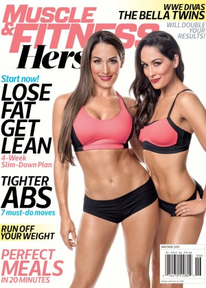 Nikki & Brie Bella - Muscle & Fitness Hers Magazine (May/June 2015)