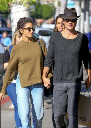 Nikki Reed and Ian Somerhalder Out in Beverly Hills