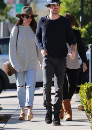 Nikki Reed and Ian Somerhalder out in West Hollywood