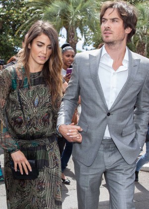 Nikki Reed & Ian Somerhalder Out in Cannes