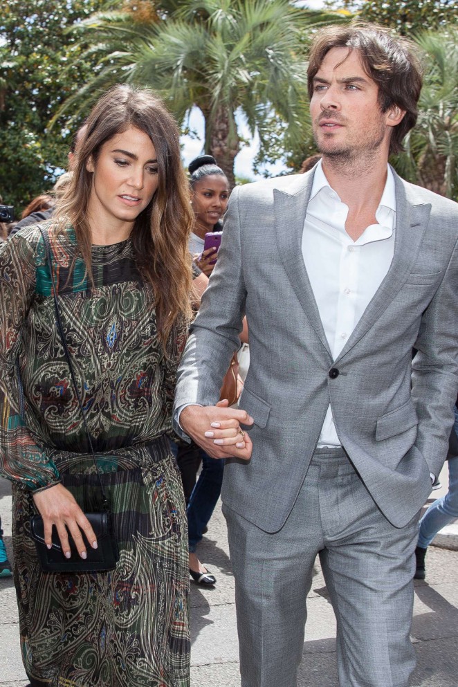 Nikki Reed & Ian Somerhalder Out in Cannes