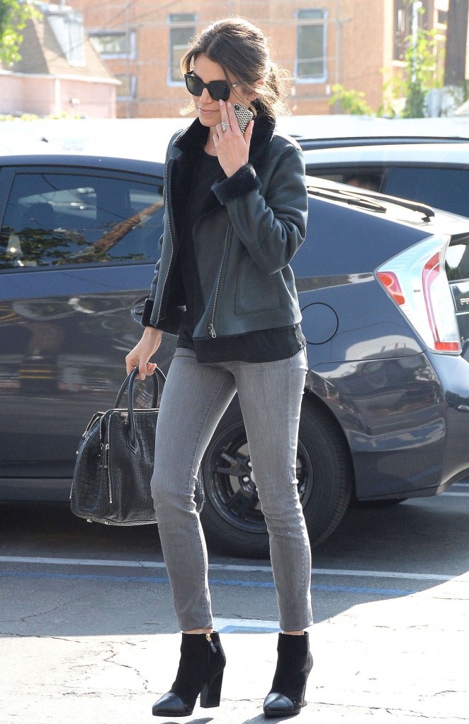 Nikki Reed in Jeans Out in Los Angeles