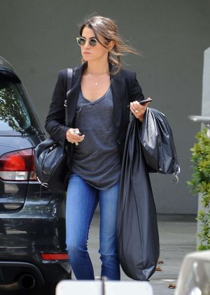 Nikki Reed in Jeans out in West Hollywood