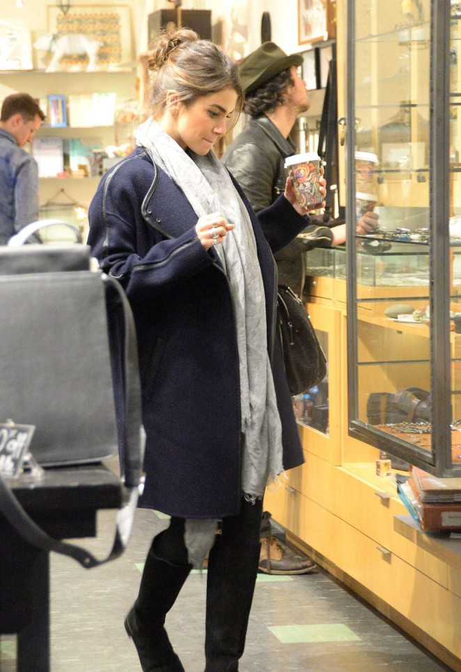 Nikki Reed and Ian Somerhalder - Shopping in West Hollywood