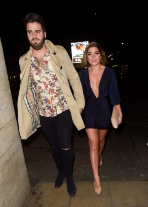 Nikki Sanderson and Greg Whitehirst out in Manchester