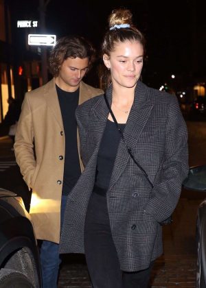Nina Agdal and Jack Brinkley-Cook - Night out at Lure in NYC 