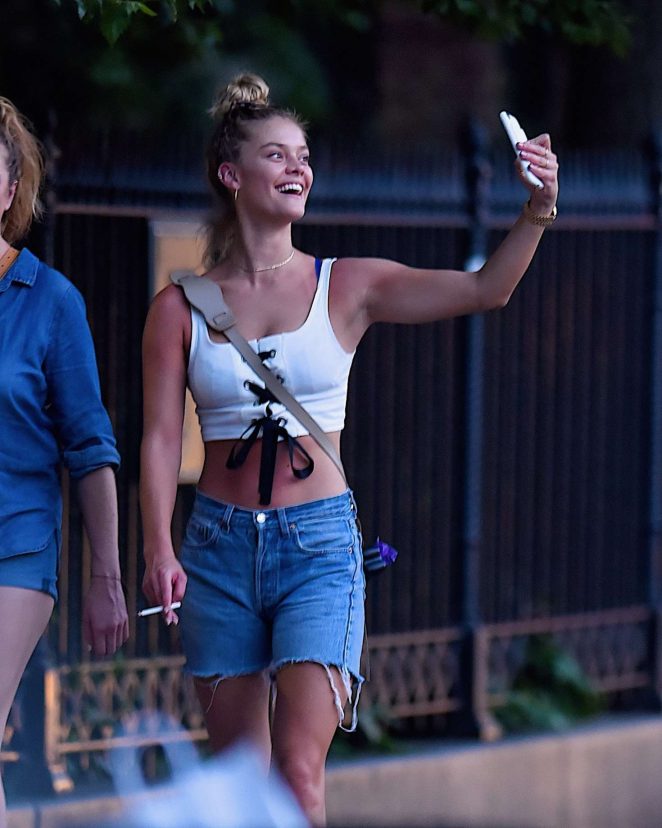Nina Agdal - Out in New York