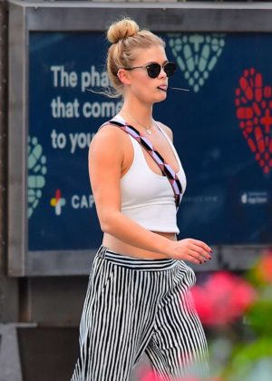 Nina Agdal - Seen Out for Lunch in New York