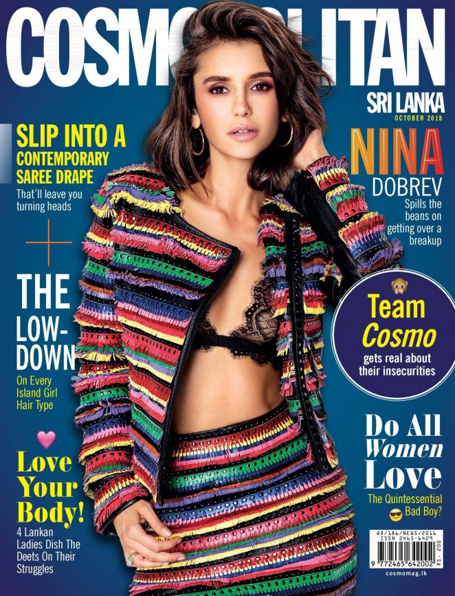 Nina Dobrev - Cosmopolitan Sri Lanka (October 2018)