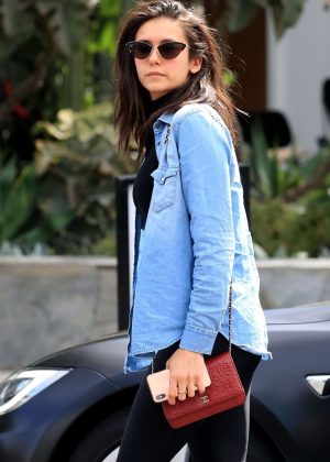 Nina Dobrev - Out and about in Los Angeles