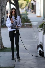 Nina Dobrev – Out with her dog and friends in West Hollywood – GotCeleb
