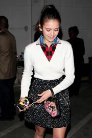 Nina Dobrev - Outside Opening of Louis Vuitton x Cocktail Party in LA