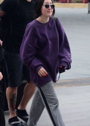 Noah Cyrus - Arriving at Airport in Sydney