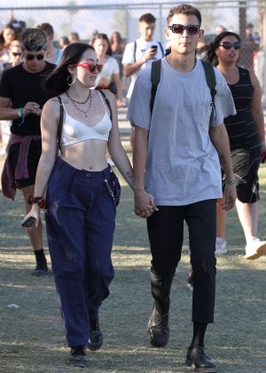 Noah Cyrus at 2018 Coachella in Indio
