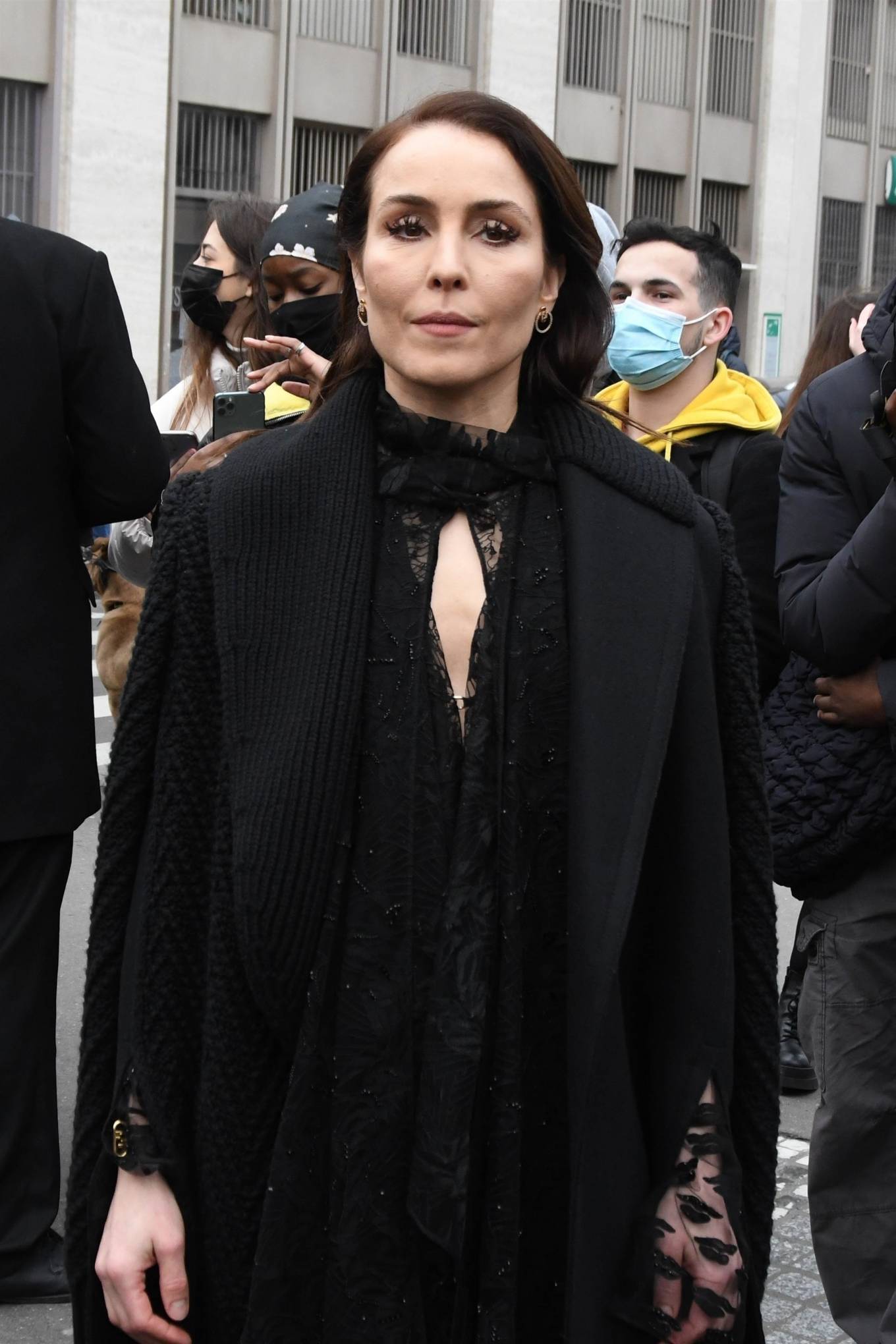 Noomi Rapace 2022 : Noomi Rapace – Seen at Fendi Haute Couture Spring-Summer 2022 Show-01