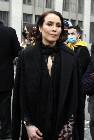 Noomi Rapace - Seen at Fendi Haute Couture Spring-Summer 2022 Show