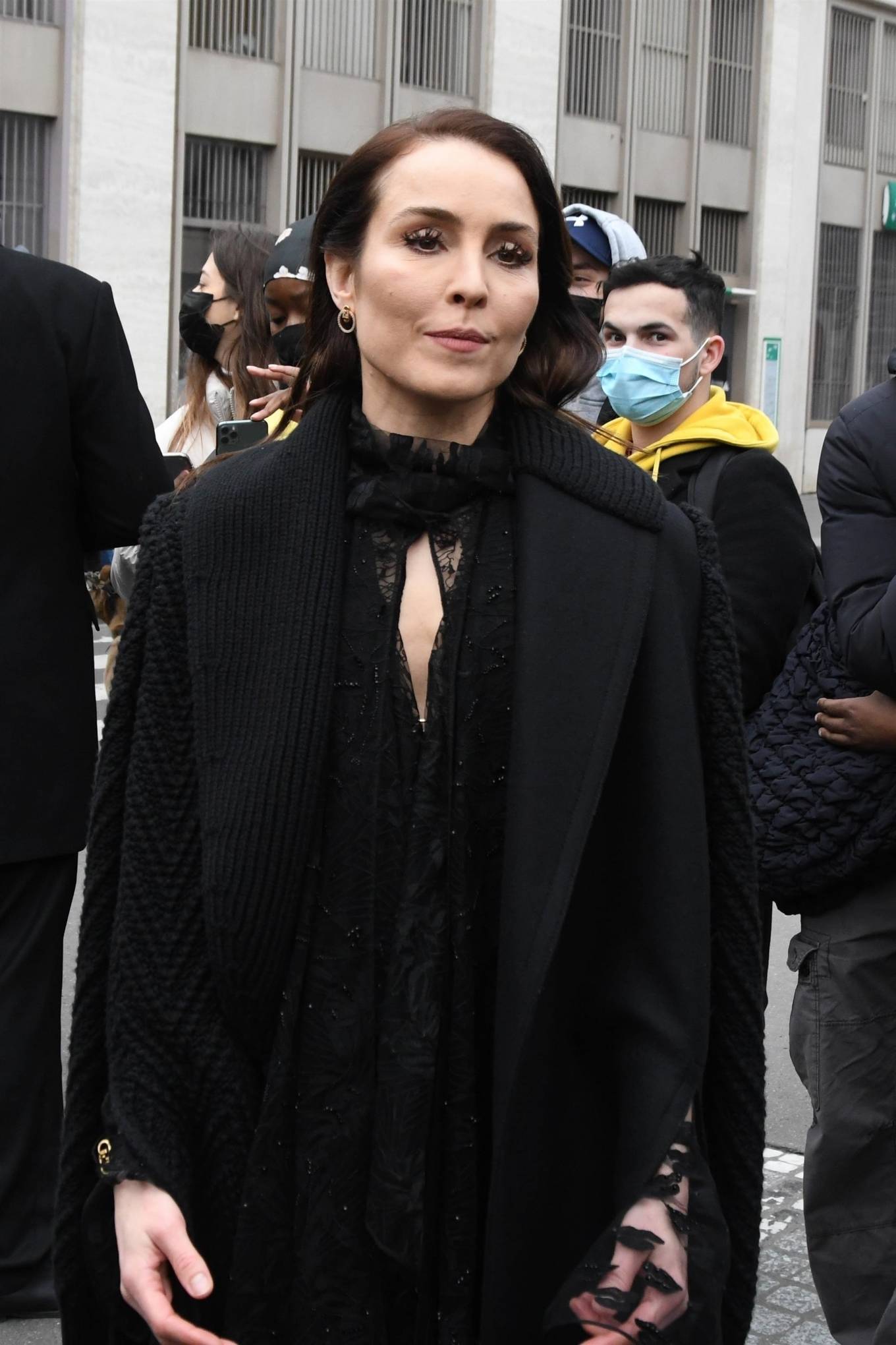 Noomi Rapace 2022 : Noomi Rapace – Seen at Fendi Haute Couture Spring-Summer 2022 Show-03
