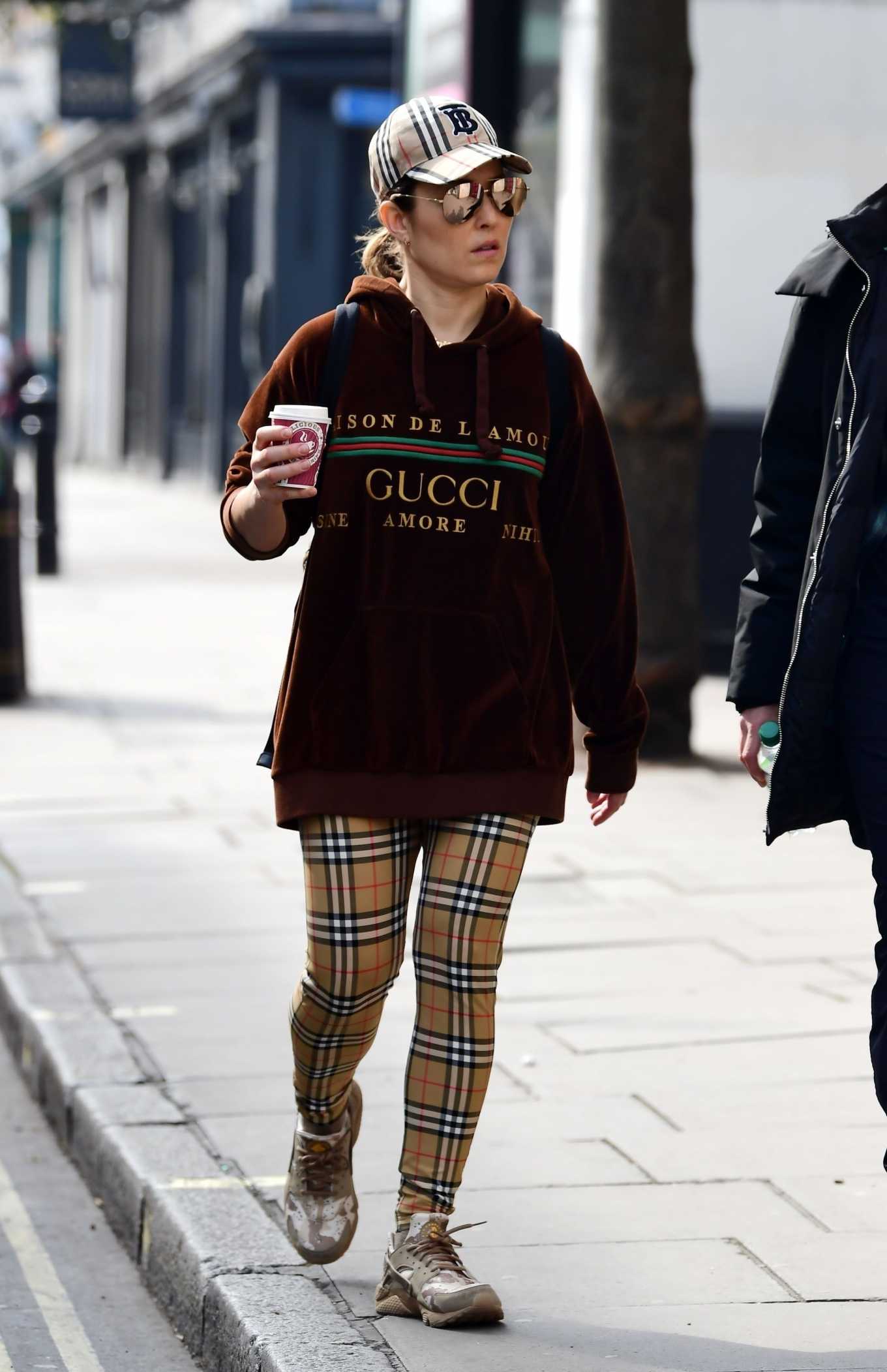 Noomi Rapace - Shopping candids at Planet Organic in London