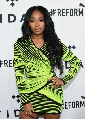 Normani - 4th Annual TIDAL X: Brooklyn at Barclays Center of Brooklyn in NYC