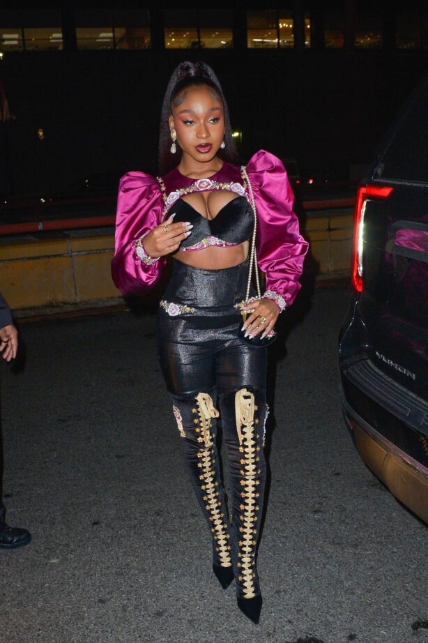Normani - Arrives for a MET Gala after-party in New York