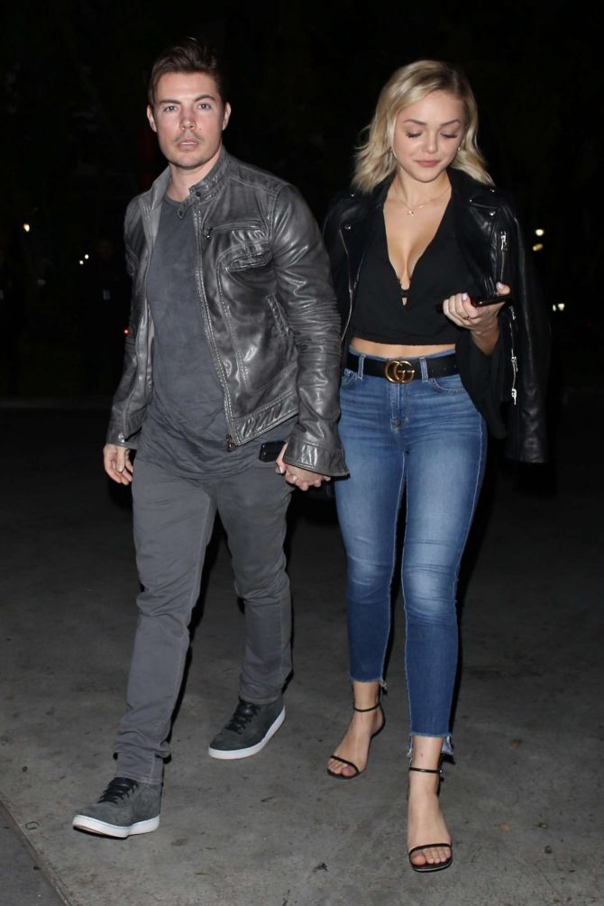 Oana Gregory and Josh Henderson - Heading to the Elton John Concert at the Staples Center in LA