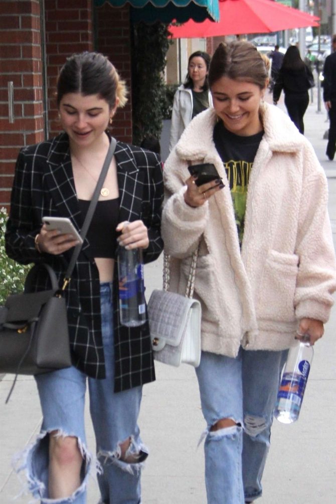 Olivia and Isabella Giannulli - Out in Beverly Hills