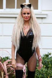 Olivia Attwood - 'The Only Way is Essex' Halloween Special TV Show Filming in Essex