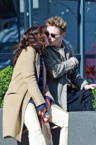 Olivia Cooke and Ben Hardy - Shares a kiss out in London