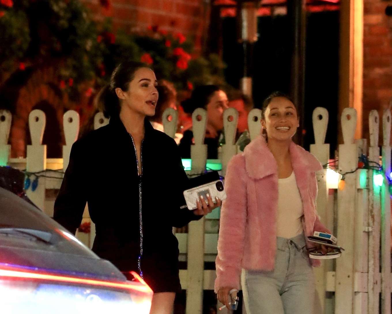 Olivia Culpo and Cara Santana â€“ Leaving the Ivy in West Hollywood