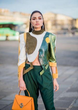 Olivia Culpo at Paris Fashion Week 2018 in Paris
