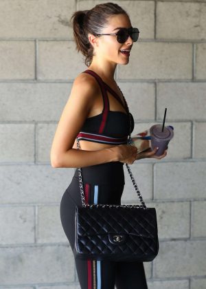 Olivia Culpo - Leaves the Heart and Hustle Gym in Los Angeles