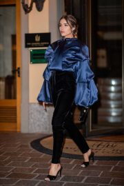Olivia Culpo - Out at Milan Fashion Week Fall 2020