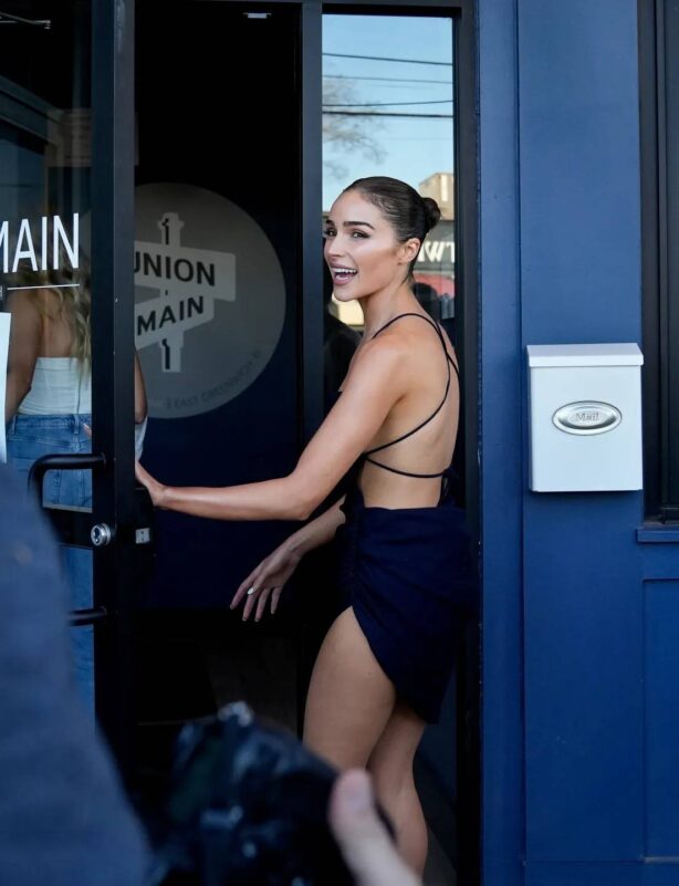 Olivia Culpo - Pictured at the opening of Union and Main in East Greenwich