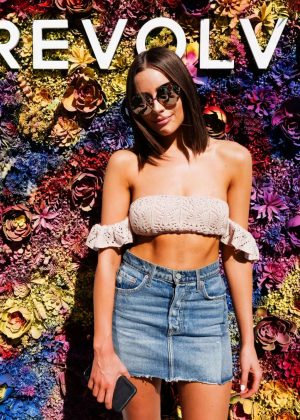 Olivia Culpo - Revolve Desert House at 2017 Coachella in Indio