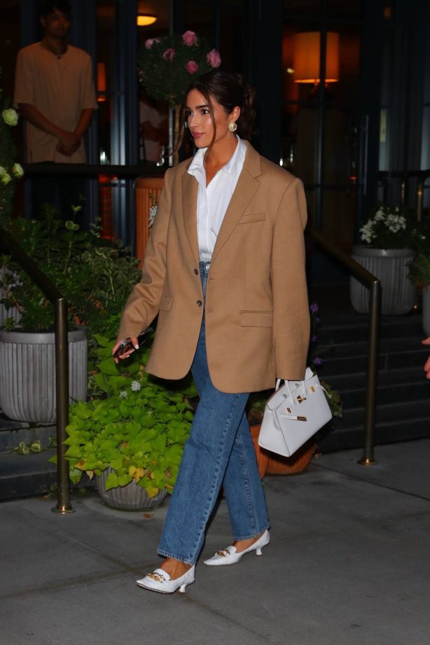 Olivia Culpo- Stepping out for NYFW event in New York